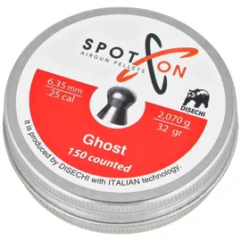 Spoton Ghost .25/6.35mm AirGuns Pellets, 150 psc 2.07g/32.0gr