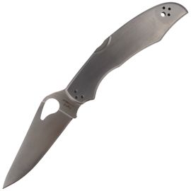 Spyderco Byrd Cara Cara 2 Stainless, PlainEdge (BY03P2)