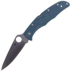 Spyderco Endura 4 Blue FRN, K390 PlainEdge (C10FPK390)