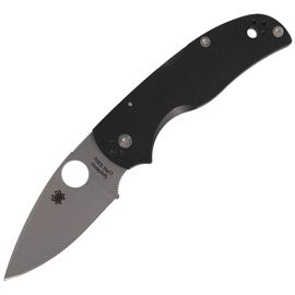 Spyderco Native 5 G-10 Black PlainEdge Knife (C41GP5)