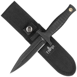 Third Decor Habitat Boot Knife Black ABS, Black (H0062)