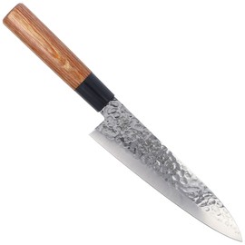 Tsubazo Gyuto Pakka Wood, Tsuchime Daido 1K6 knife (340318)