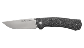 iper Safe Carbon Fiber, Satin M390 by Fabrizio Silvestrelli knife (V6018FC3D)