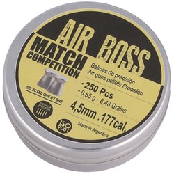 Apolo Air Boss Match Competition  AirGun Pellets .177/4.5 mm, 250 pcs 0.55g/8.48gr (30301)