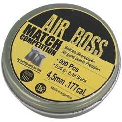 Apolo Air Boss Match Competition  AirGun Pellets .177/4.5 mm, 500 pcs 0.55g/8.48gr (30300)