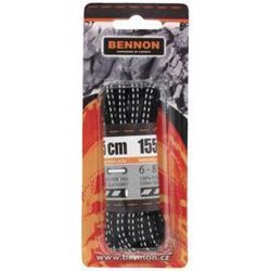 Bennon Laces black and gray 155cm (D33155)