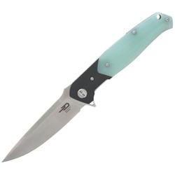 Bestech Knife Swordfish Black / Jade G10, Satin D2 (BG03E)