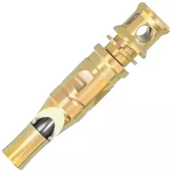 Bestech Whistle Gold Titanium with Chain (BM02C)