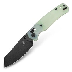 Bestechman Cicada's Wing Knife Jade G10, Black 10Cr15MoV (BMK06A)