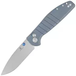 Bestechman Knife Goodboy Blue G10, Satin D2 by Keanu Alfaro (BMK04I)