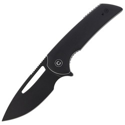 CIVIVI Knife Odium Black G10, Black Stonewashed by Ferrum Forge Knife Works (C2010E)