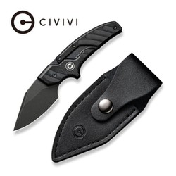 Civivi Knife Typhoeus Black G10, Black Stonewashed 14C28N (C21036-1)