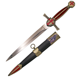 Decor Habitat Templar Dagger Bronze/Gold ABS, Satin (S0299)