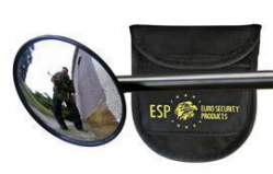 ESP Tactical Mirror Ø 71mm for Expandable Baton, nylon holder (BMO-02 / BMH-02)