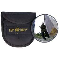 ESP Tactical Mirror Ø 92mm for Bonowi Expandable Baton, holder (BMO-03-18 / BMH-03)
