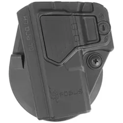 Fobus GL PRO LH Level 2 Passive/Active Holster for Glock 17, 19, 19X, 26, 45, 48 - Left-Hand