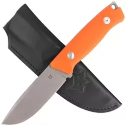 Fox Rifle Windage Orange G10, Stonewashed BECUT by Raven Knives Design (FX-661 OR)