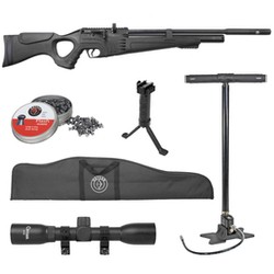 Hatsan Flash 101 Set, PCP Air Rifle with QE barrel