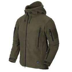 Helikon Patriot Polyester Olive Green fleece sweatshirt