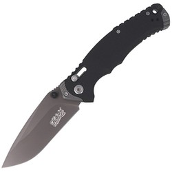 Herbertz Selektion Black G10 Knife, Stonewashed 440C (53018)