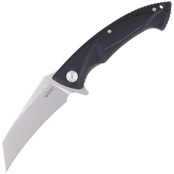 Kubey Knife Anteater, Black G10, Sandblast D2 (KU212A)