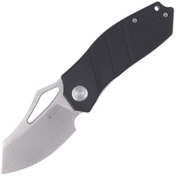 Kubey Knife Ceyx, Black G10, Satin D2 (KU335A)