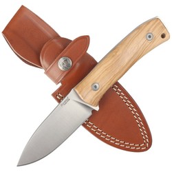 LionSteel M4 Olive Wood, Satin M390 by Molletta knife (M4 UL)