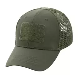 M-Tac Mesh Flex Ripstop BB Cap with Velcro, Army Olive (40570062)