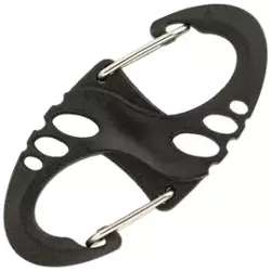 M-Tac S-Hook 50mm Black (SHKCRBNR-BK)