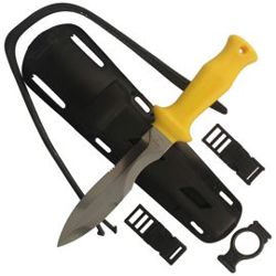 MAC Coltellerie SUB 16 Yellow Diving Knife 160mm (MC SUB16.Y)