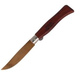 MAM Bronze Titanium, Bubinga Wood 83mm Knife (2084)