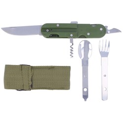 Martinez Albainox Camping Multi-Tool Green ABS, Satin (11018) Essentials