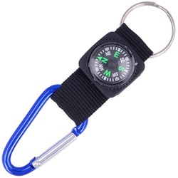 Martinez Albainox compass carabiner (09896 BLUE)