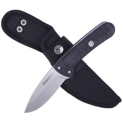 Maserin Sax Black G10, Satin 440C Knife (975/LG10N)