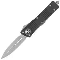 Microtech Combat Troodon D/E Black Aluminium, Apocalyptic M390 by Tony Marfione (142-10AP)