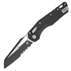 Microtech MSI S/E Black Polymer, Black/Satin P/S M390MK by Tony Marfione (210T-2PMBK)