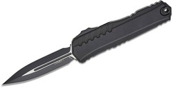 Microtech OTF Cypher II D/E Black Aluminium, Black M390MK by Deryk Munroe and Tony Marfione (1242-1T)