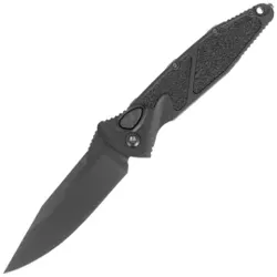 Microtech Socom Elite Auto S/E Signature Automatic Knife Shadow Aluminum/3M, Black DLC M390MK by Tony Marfione (160A-1DLCTSH)