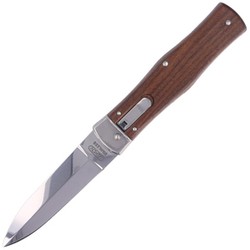 Mikov Predator Palisander Wood, Mirror, Clips switchblade (241-ND-1/N CLIP)