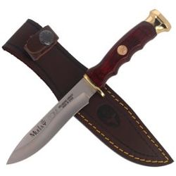 Muela COMF-10 Pakka Wood Knife, Satin X50CrMoV15