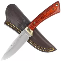 Muela Colibri COL-9M Pakka Wood Knife, Satin X50CrMoV15