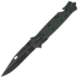 Puma Solingen Rescue Knife Green G10 / Stainless, Stonewashed (342013)