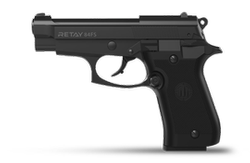 Retay 84FS 9mm P bang gun.A.K. Black (84FS 9mm PAK Black)