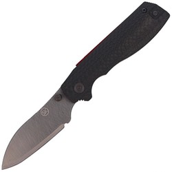 Sandrin Knives Torino Carbon Fiber, Polyhedral Tungsten Carbide 71HRC