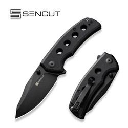 Sencut Excalis Black G10, Black 9Cr18MoV Knife (S23068-1)