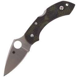 Spyderco Dragonfly 2 FRN Zome Green, Plain VG-10 (C28ZFPGR2)