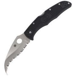 Spyderco Matriarch 2 FRN Black SpyderEdge Knife (C12SBK2)