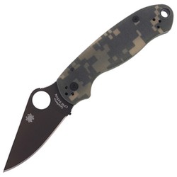 Spyderco Para 3 G-10 Digital Camo / Black Blade (C223GPCMOBK)