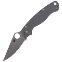 Spyderco Para 3 G-10 Dark Gray Maxamet Plain Knife (C223GPDGY) | KNIVES,  SHARPENERS, TOOLS \ Knives by type \ Folders KNIVES, SHARPENERS, TOOLS \  Knives by application \ Tactical, Special knives KNIVES,