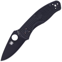 Spyderco Persiastence Lightweight, Black Blade Plain 8Cr13MoV (C136PBBK)